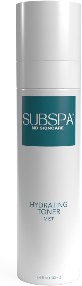MD Hydrating Toner Mist with CoQ10 – 3.4 oz Face Mist for All Skin Types – Doctor-Developed Formula to Hydrate, Balance pH, and Refresh Skin – Aloe, Green Tea & Chamomile