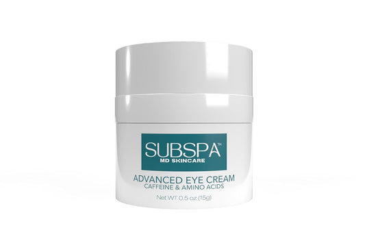 MD Advanced Eye Cream with Caffeine & Amino Acids Reduces Puffiness, Dark Circles & Fine Lines Hydrating Anti-Aging Eye Treatment for All Skin Types 0.5 oz (15g), Doctor-Developed Formula