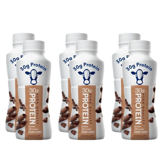 Nutrition Plan - High Protein Milk Chocolate Shake - 30g Protein (6 pack)