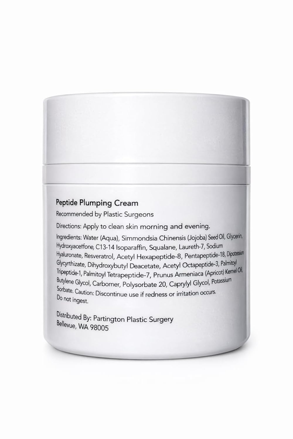 MD Peptide Plumping Cream – Doctor-Developed Anti-Aging Moisturizer with Peptides, Hyaluronic Acid & Resveratrol – Hydrates, Firms & Smooths Fine Lines – 1.66 oz