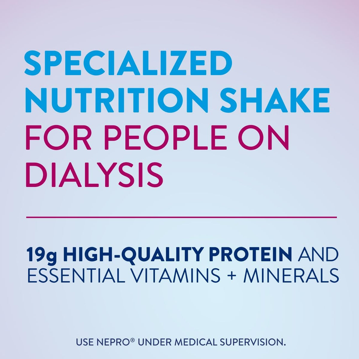 Nepro Renal Nutrition Shake for People on Dialysis, Vanilla, 24ct