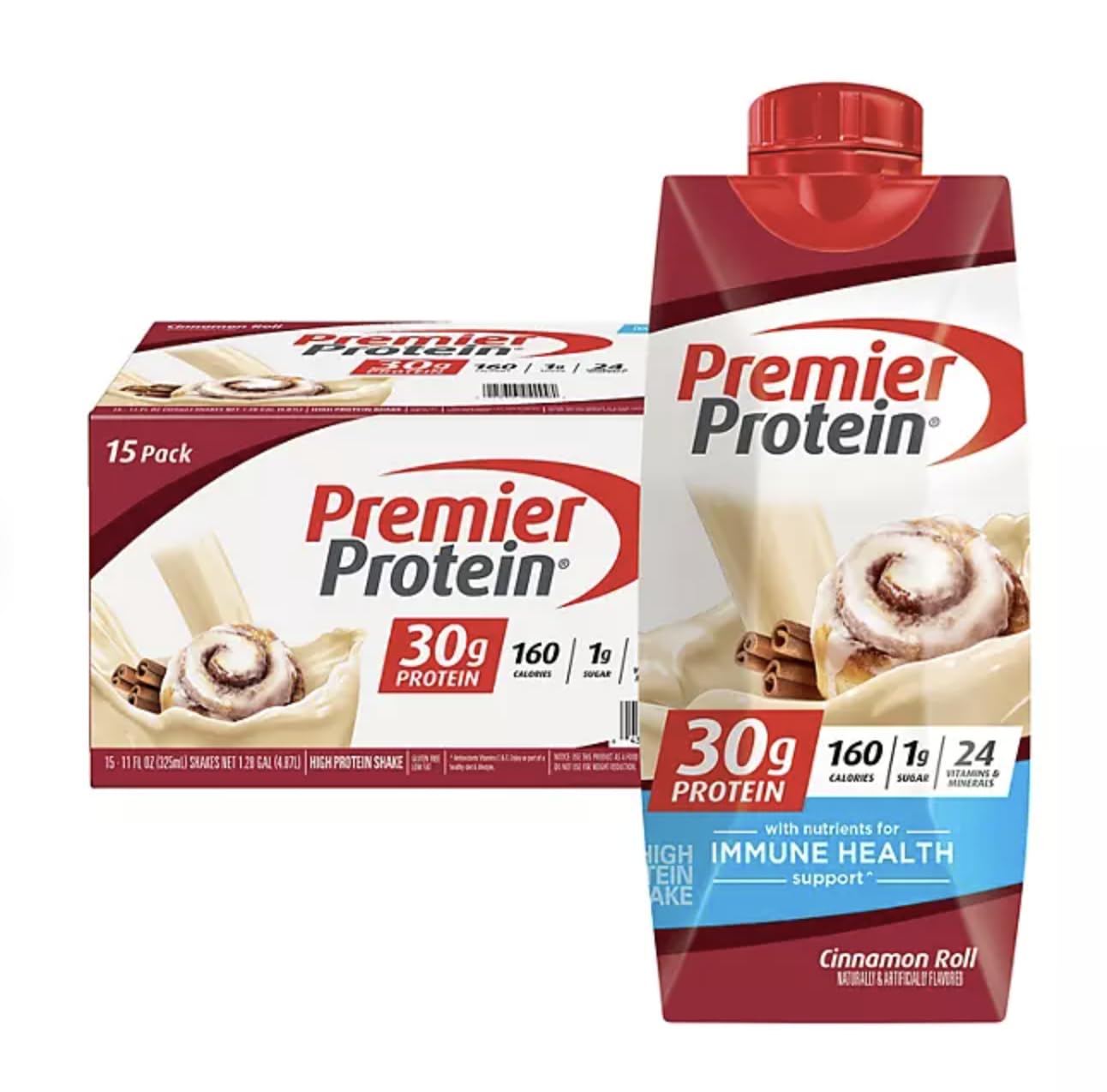 11.5oz Cinnamon Roll Protein Shake