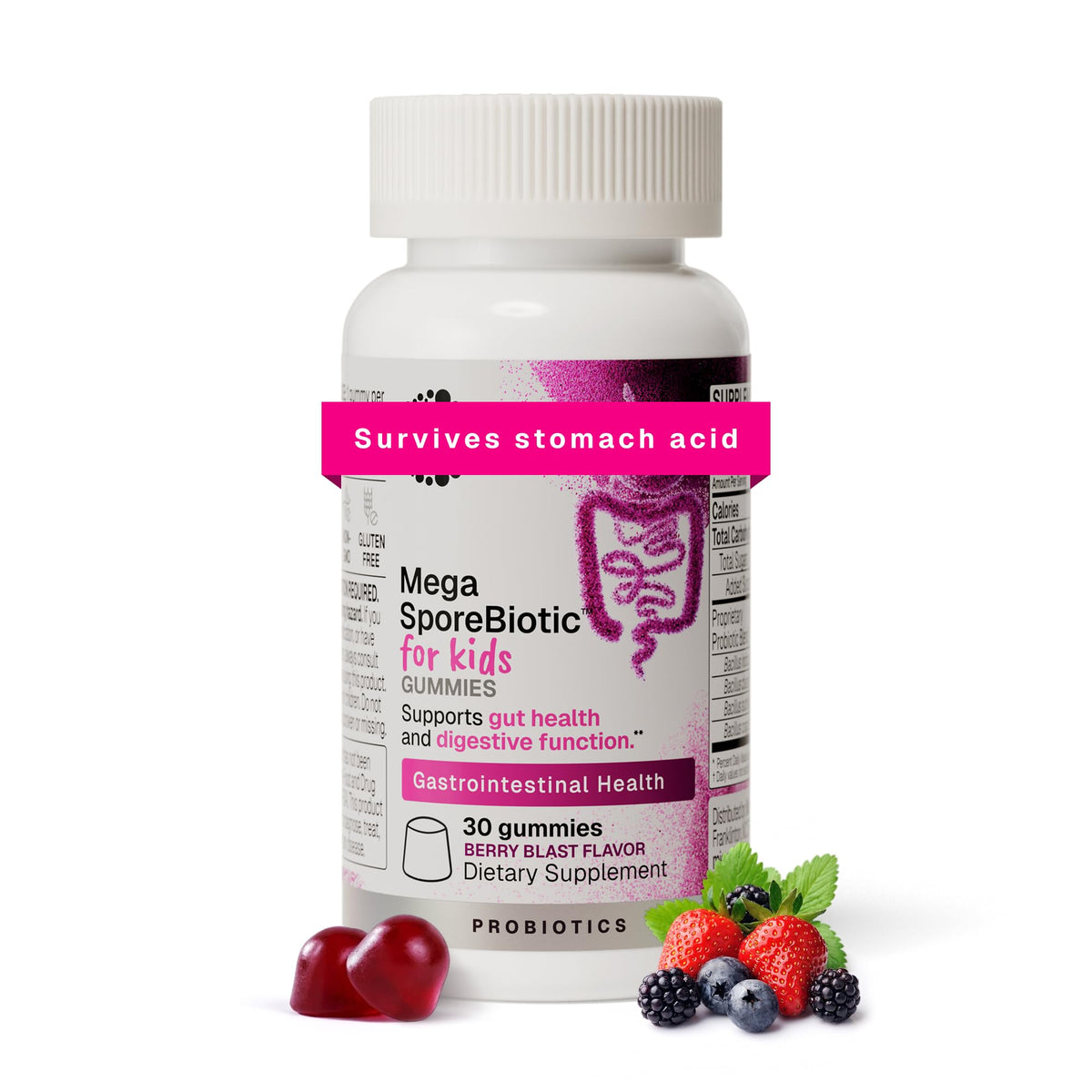Microbiome Labs Mega SporeBiotic Daily Probiotic for Women + Men, 60 Ct