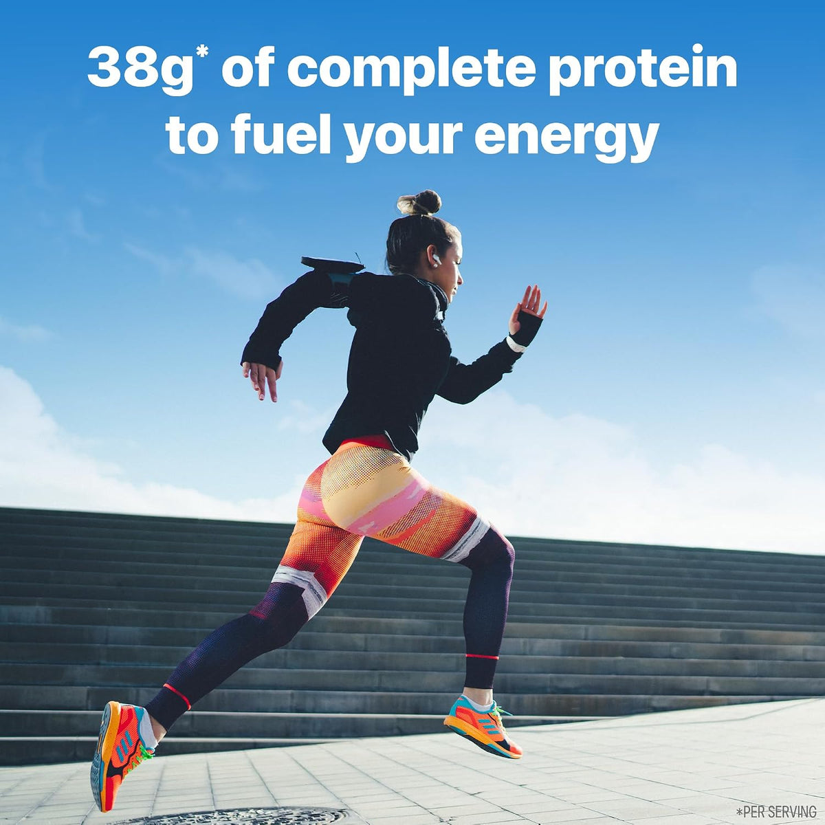 Orgain 38g High Protein Grass-Fed Shake, 6g BCAAs, Chocolate, 14 oz, 12pk